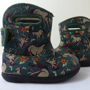 BOGS Horse Print Baby BOGS II, Size 7